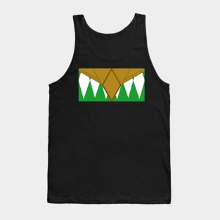 Ranger Landing Strip - Green w/ shield Tank Top